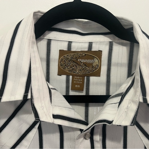 Vintage MWG Original Western Shirt – 22.5” P2P - Men’s Size Medium - Picture 2 of 5